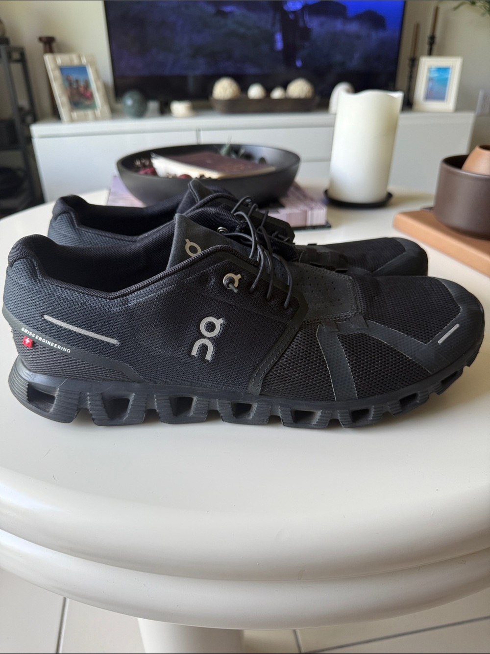 On Running Cloud 5 All Black Men’s Running Shoes Lightweight Casual Sneakers 13 - Picture 6 of 13